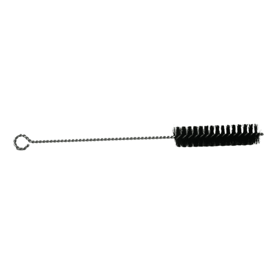 10214 - Schaefer - Natural Bristle - SS/SS Brush Dia 3/4" - (12PK)
