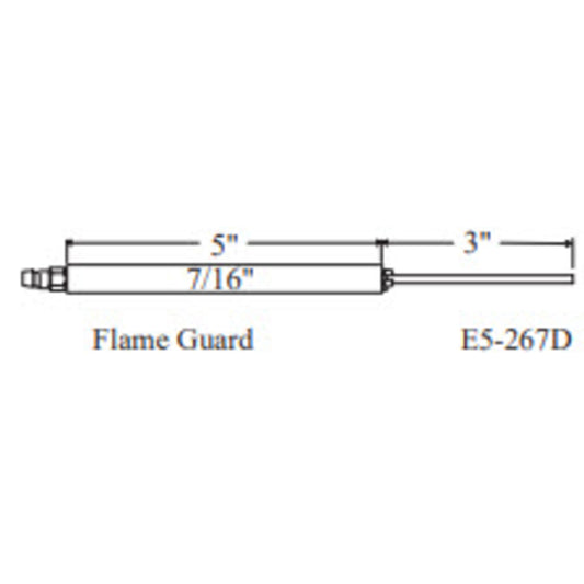 Westwood 267D, Flame Guard Electrode 2pk