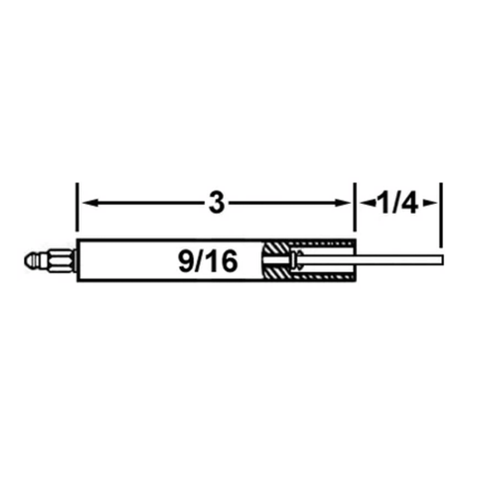 Crown 22320, Kewanee Electrode EACH