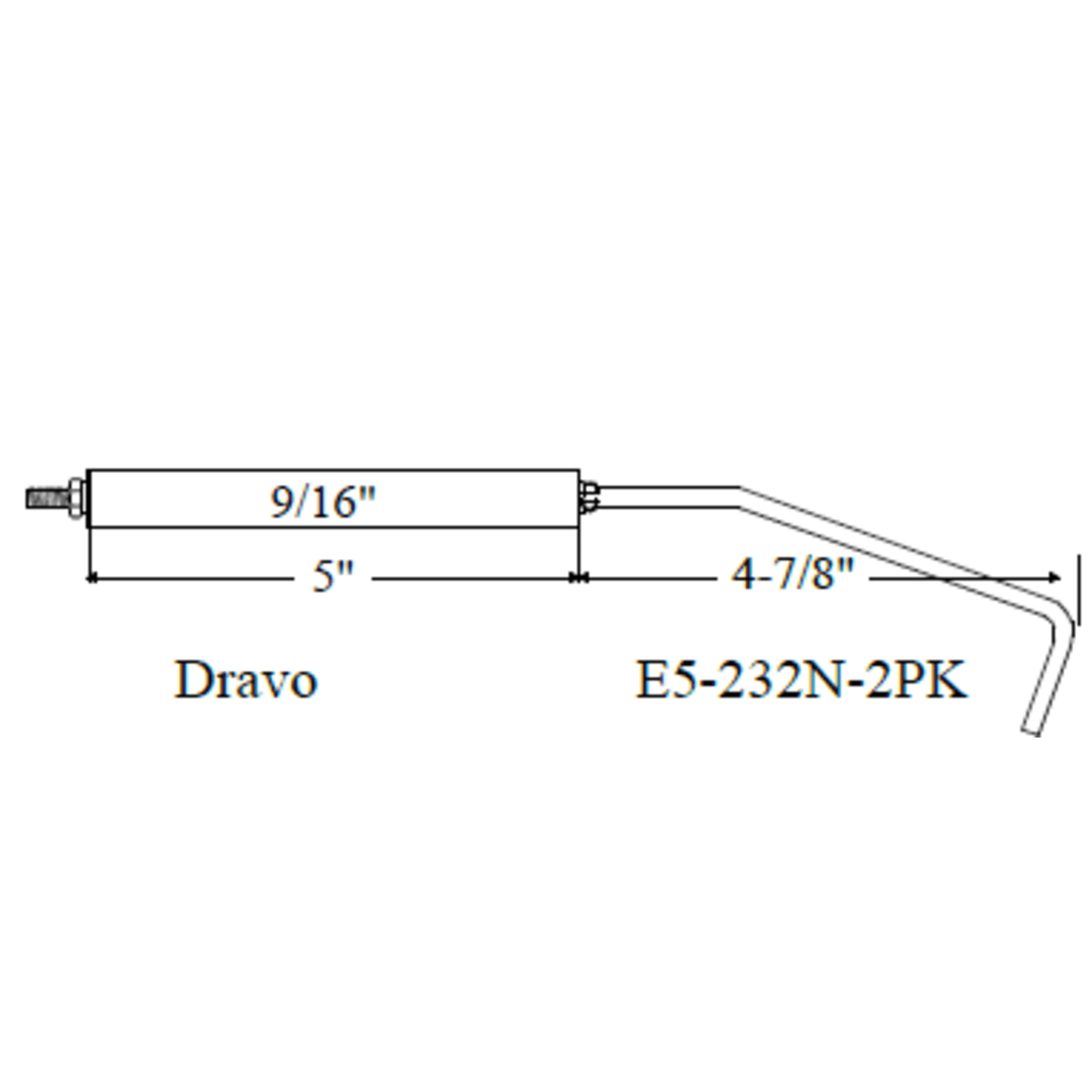 Westwood 232N, Dravo Electrode 2pk