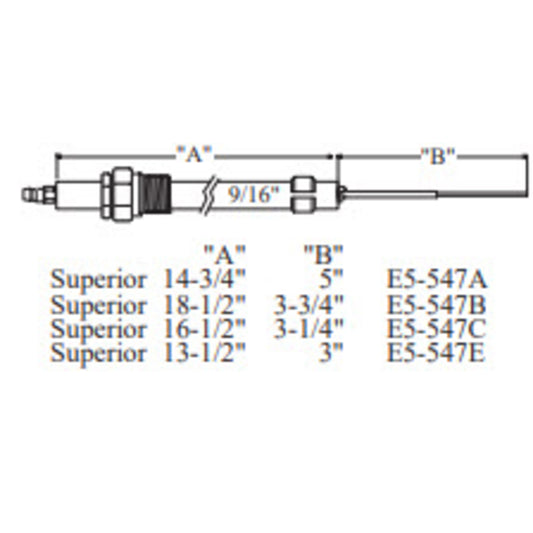 Westwood 547A, Superior Electrode each