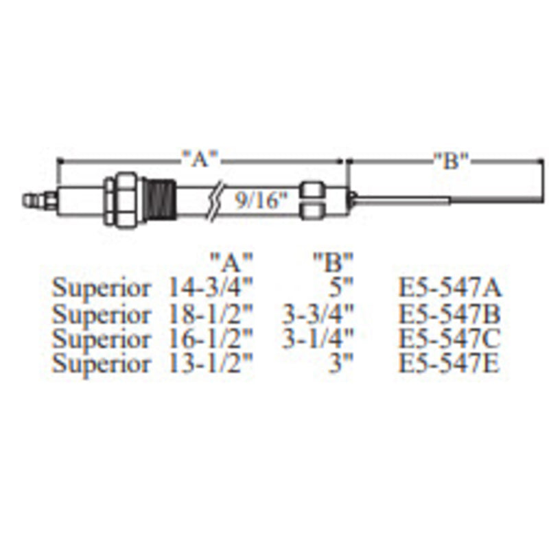 Electrode SUPERIOR 547A, 2pk - Westwood