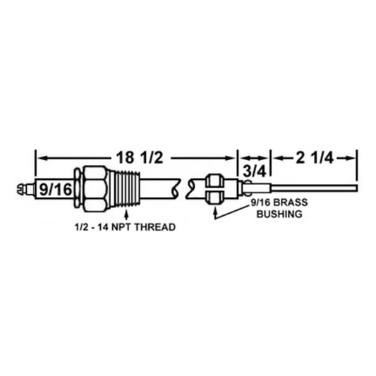 Crown 27536, Superior Boiler Electrode EACH