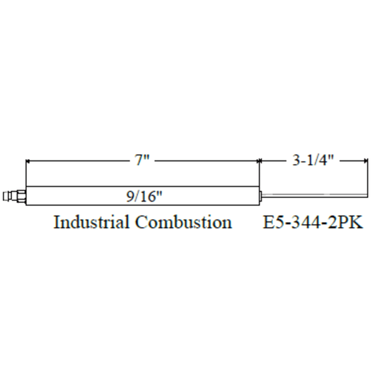 Westwood 344, Industrial Combustion Electrode 2pk
