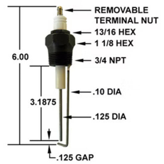 CA536 - Crown - IGNITER/REPLACES I-34-7 (EA)