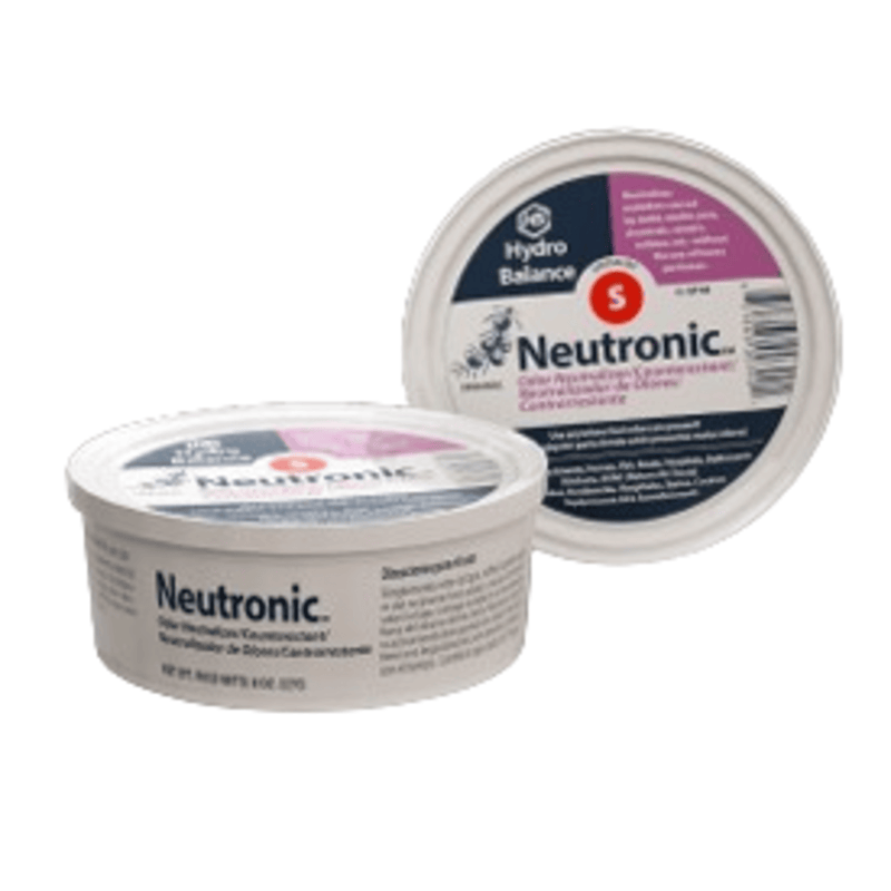 Odor Neutralizer Neutronic Odor Neutralizer Gel 0.5 Pound Gel Tub, (18PK) - HydroBalance