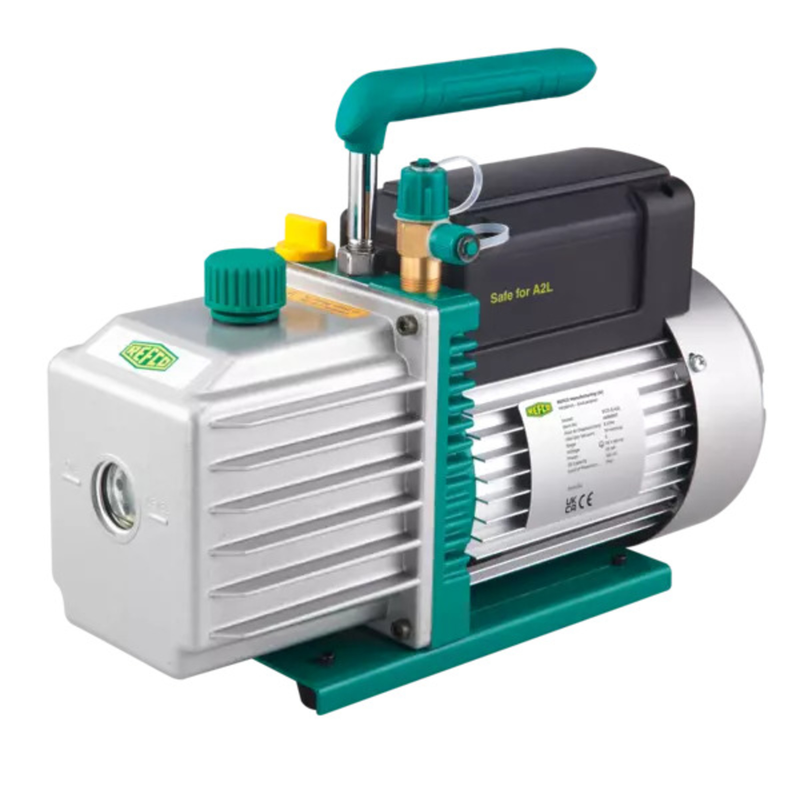 Two-stage vacuum pump, safe for A2L gases - Refco