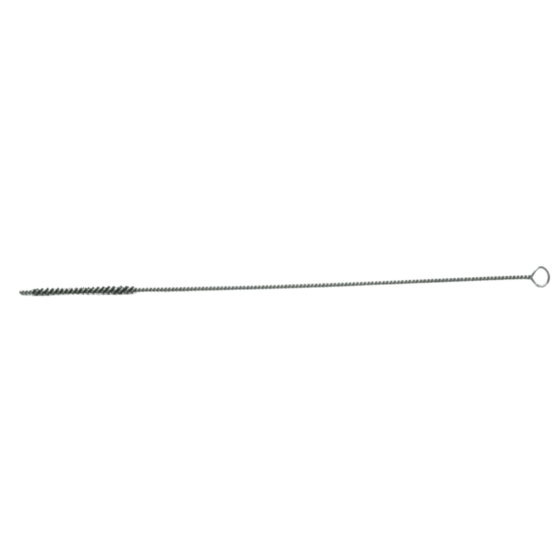 Schaefer Tube Brush, Industrial, SS, SS/SS, 15" Length, 1/4" Dia (12PK)