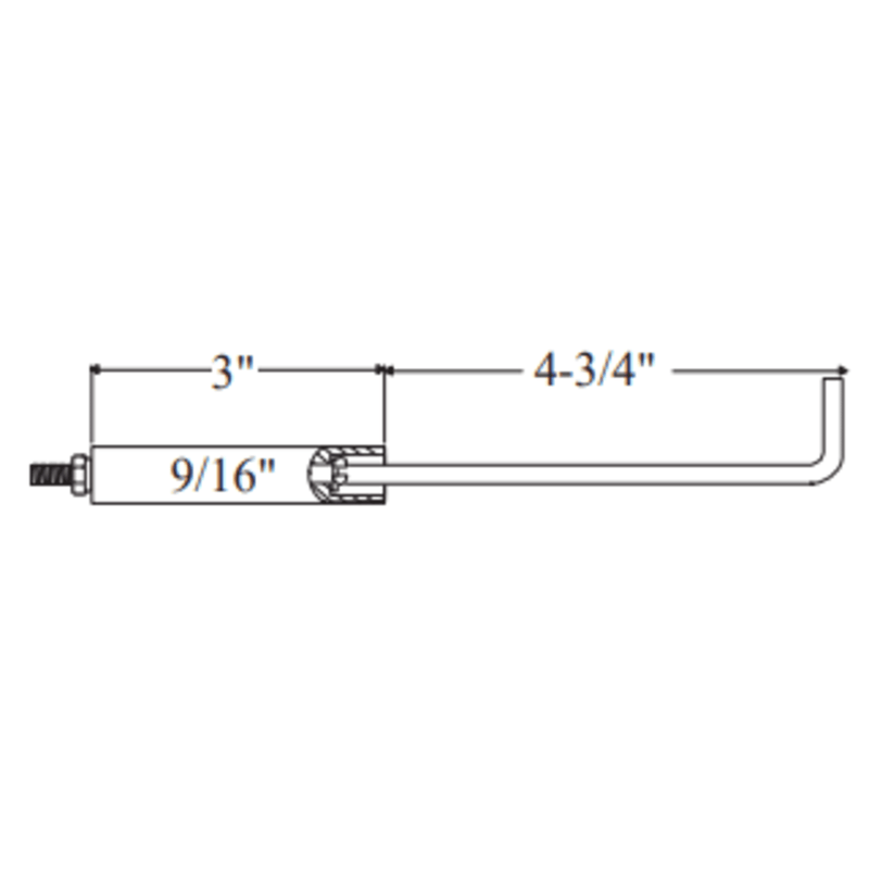 CRO-XX2618-02 / WP-E5-232F-2PK - Crown - Electrode -Dravo 2pk