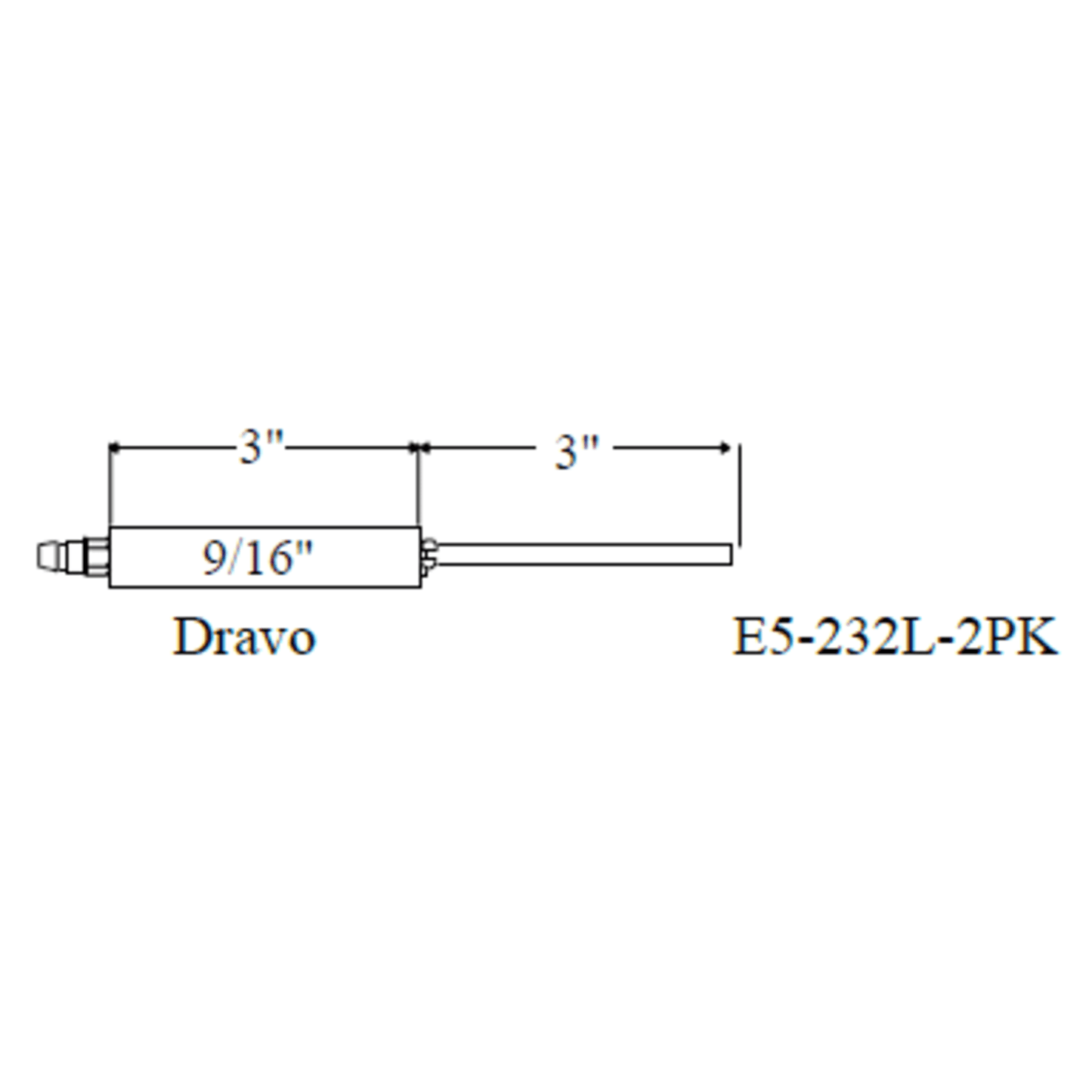 Westwood 232L, Dravo Electrode 2pk