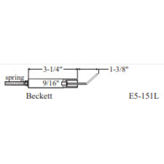 Westwood 151L, Beckett Electrode 2pk