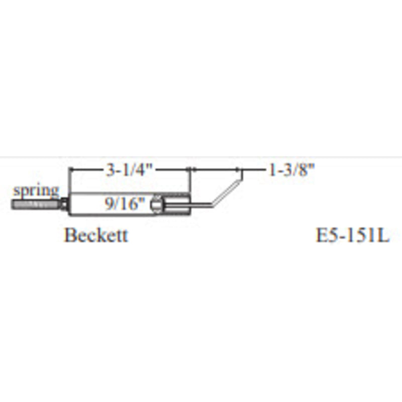 Electrode BECKETT 20413, 2pk (Crown Replacement for WP-E5-151L-2PK)
