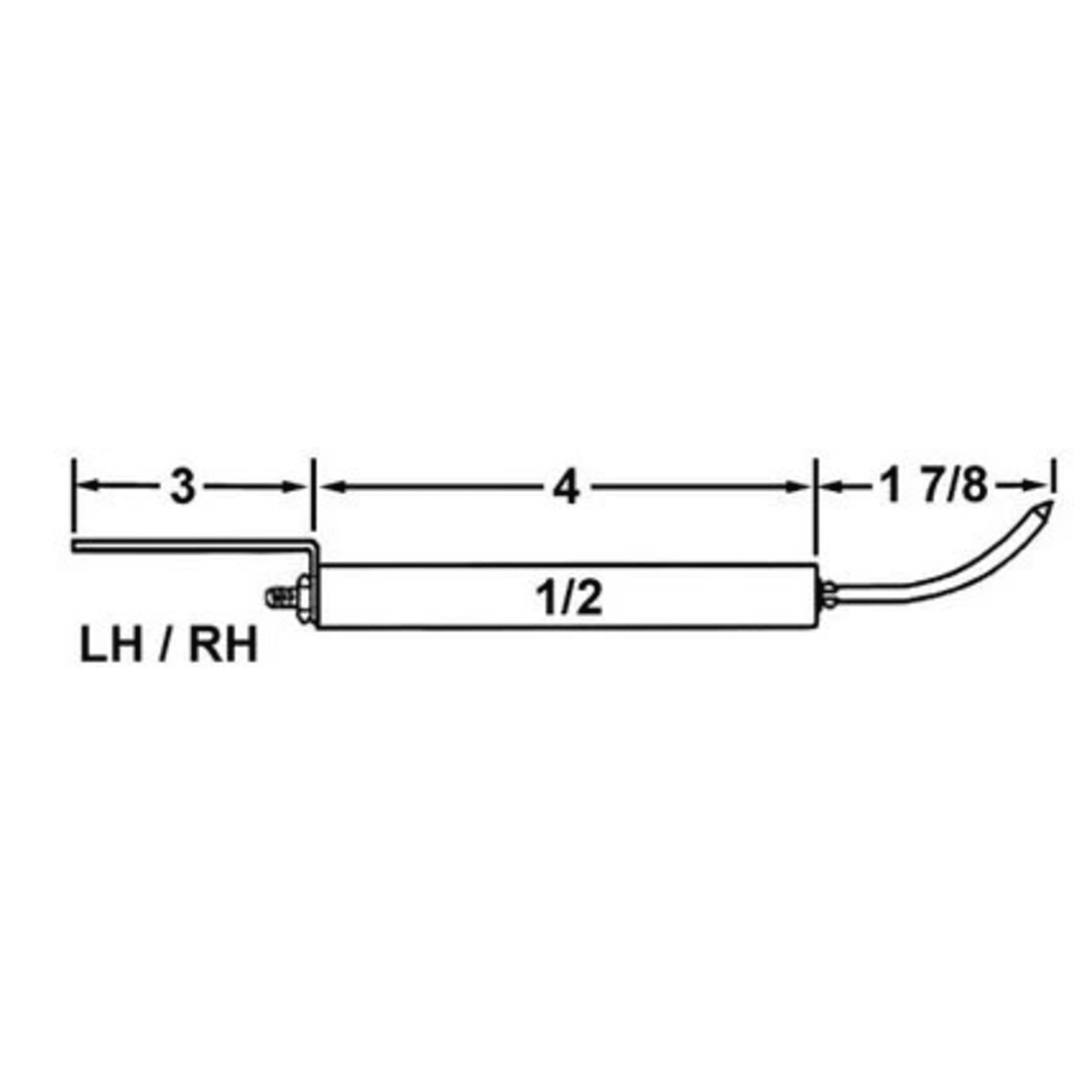 Crown 26010, Miller (L.S.I.) Electrode EACH