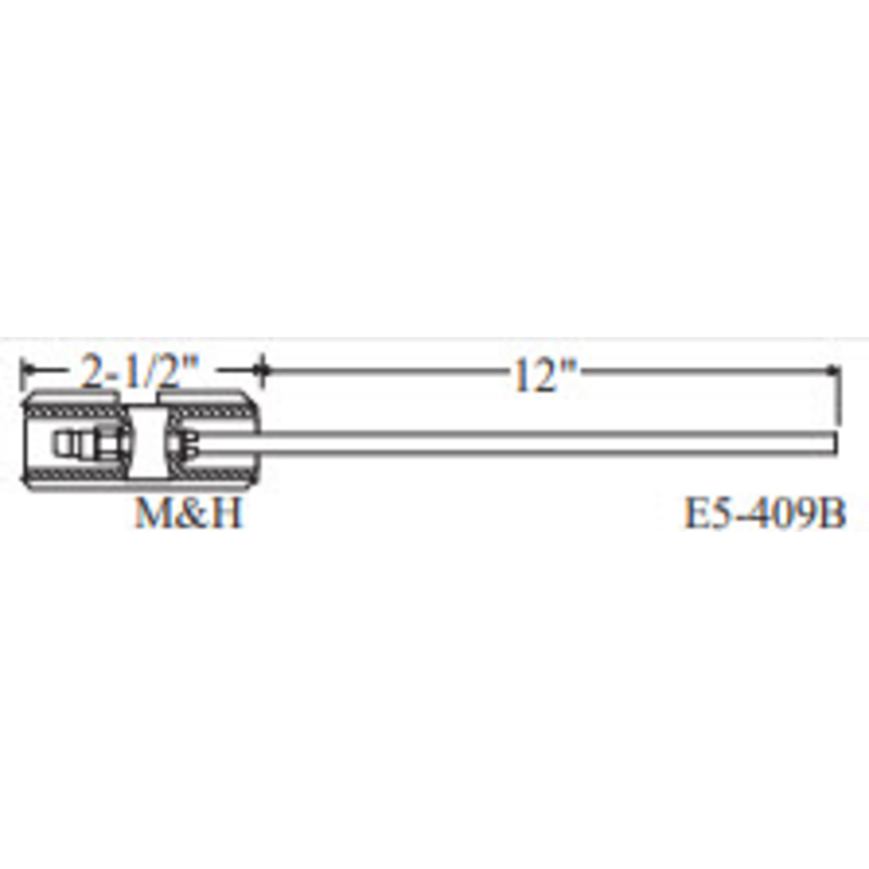 Électrode M et H, 409B, 1 pièce - Westwood