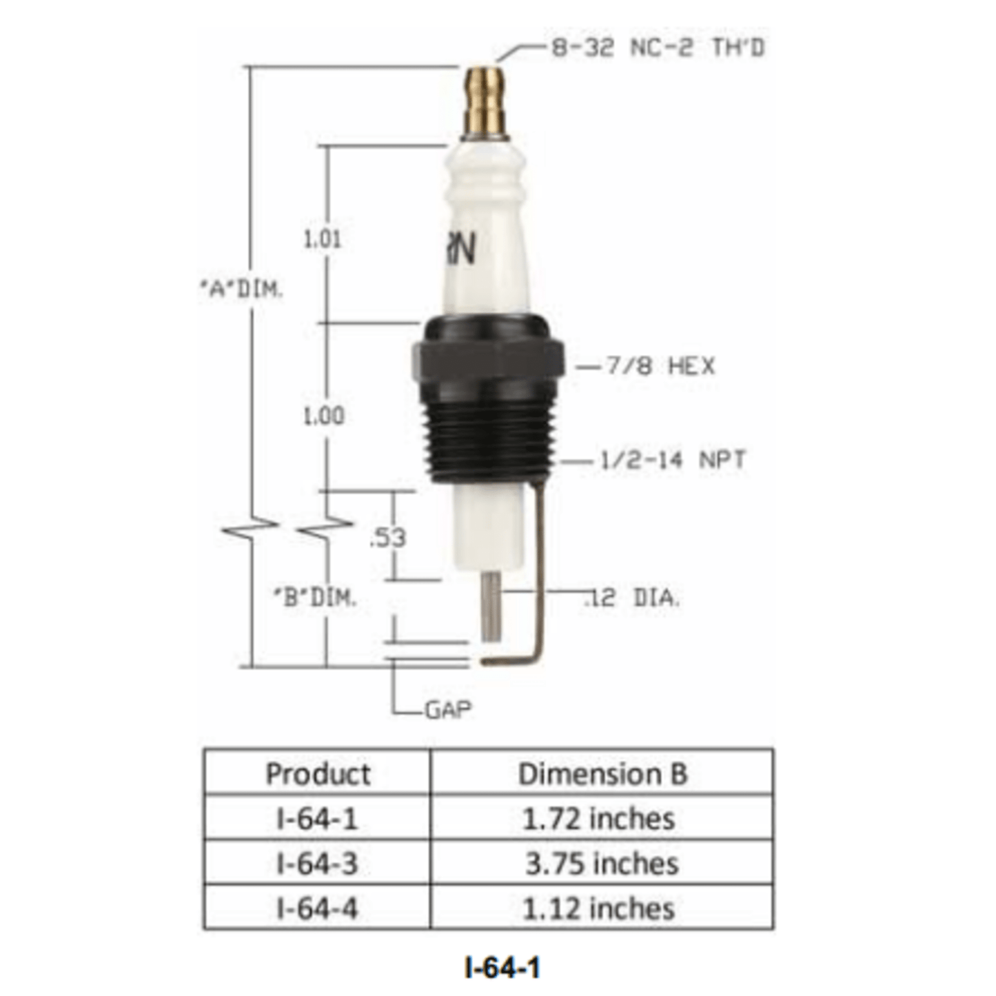 I-64-1 - Auburn - Igniter (CS12958)