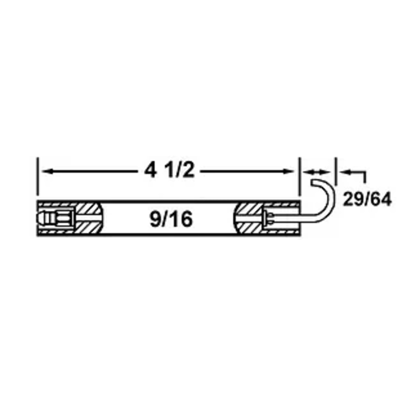 Electrode INDUSTRIAL COMBUSTION 873-501  17076  (Rep Westwood WP-E5-342) - Crown