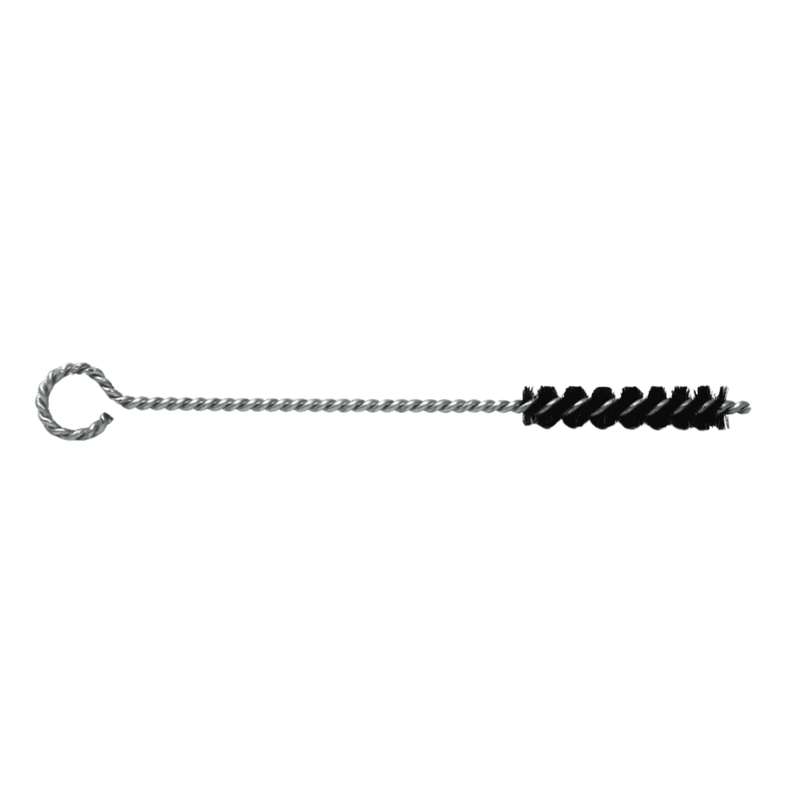 Brush - Natural Bristle - SS/SS Brush Dia 3/8" - Schaefer
