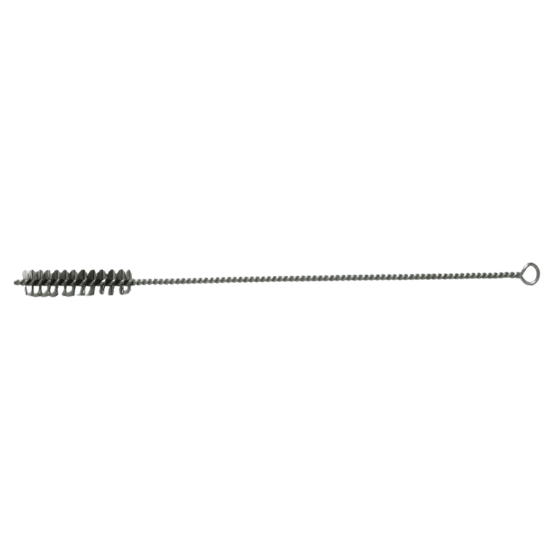 Schaefer Tube Brush, Industrial, SS, SS/SS, 15" Length, 3/4" Dia (12PK)