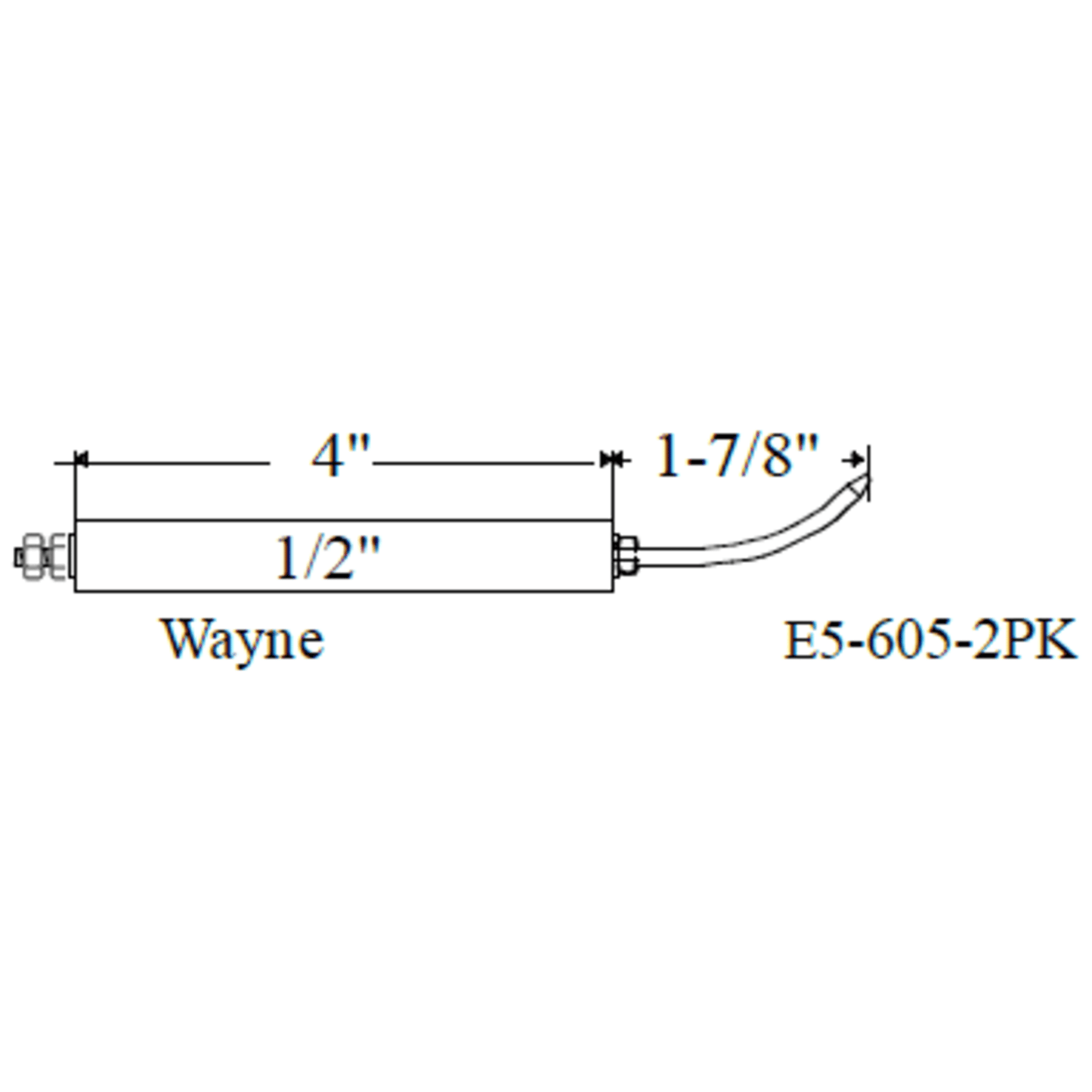 Westwood 605 Wayne Electrode 2pk