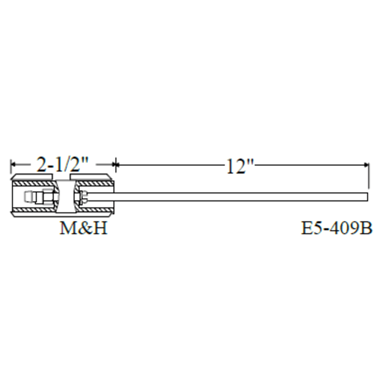 Electrode M & H, 409B, 1pk - Westwood