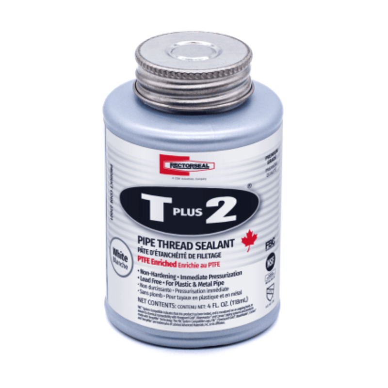 Thread Sealant 1/4 PT Cans T PLUS 2-12P Canada- 12PK - Rectorseal