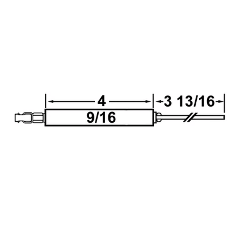Electrode MIDCO FLAME ROD 7124-40 15040  - Crown