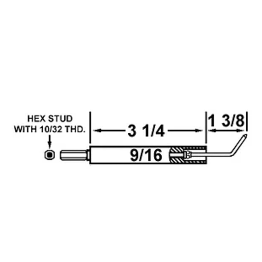 Crown 20411-02, Beckett Electrode 2PK