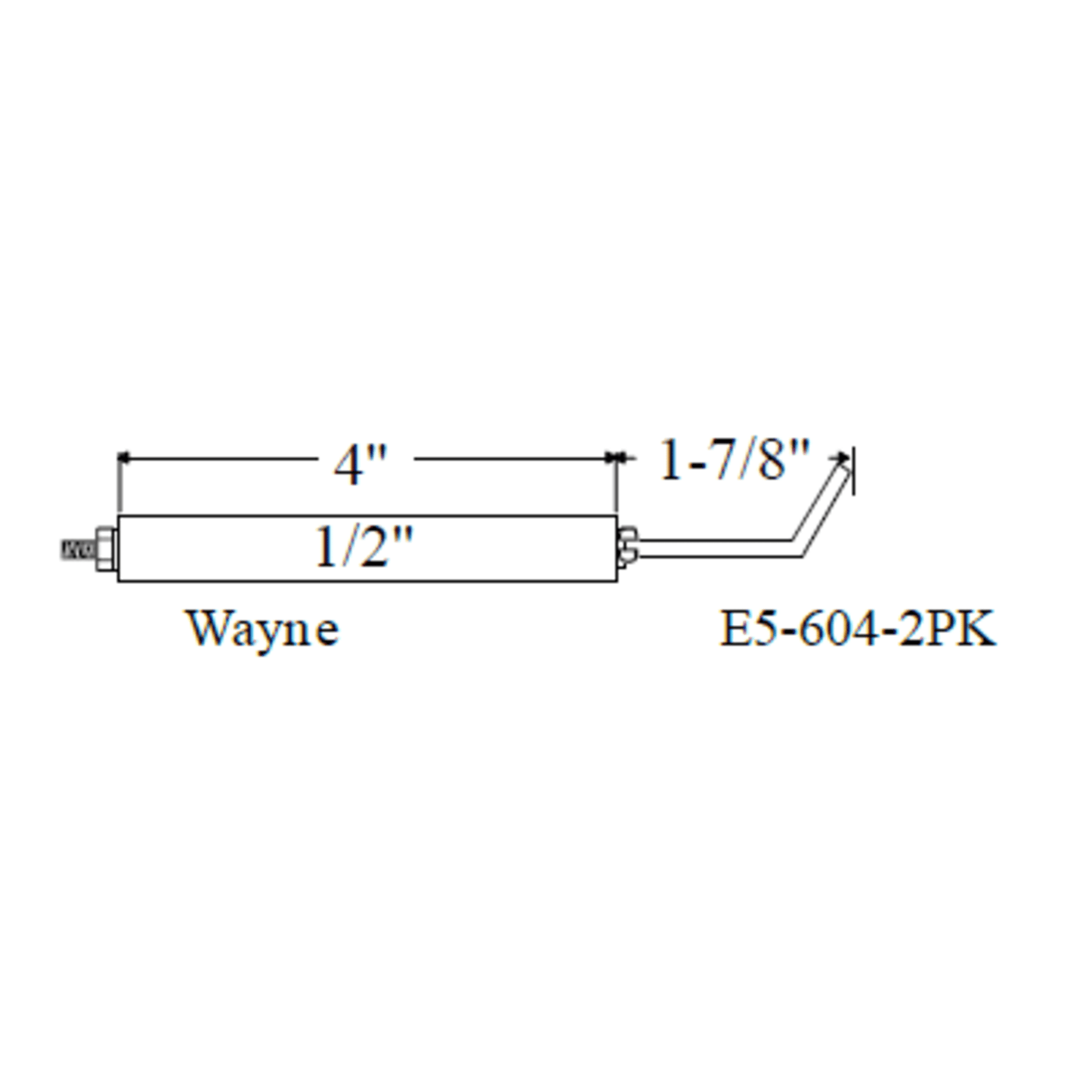 Westwood 604 Wayne Electrode 2pk