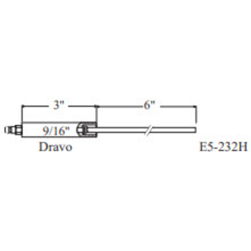 Électrode DRAVO 232H, 2pk (remplacée par Crown XX2215-02) - Westwood
