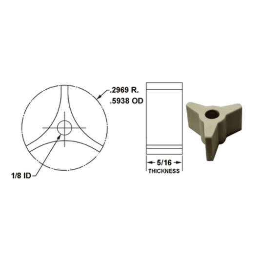 Crown 17415, Spider Insulator EACH