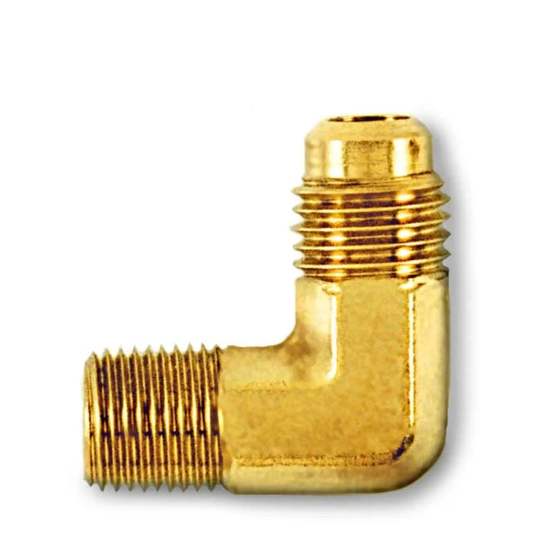 Robinet d'accès 1/4" évasé accès x 1/8" MPT coudé, CD2245 3PK - C&D