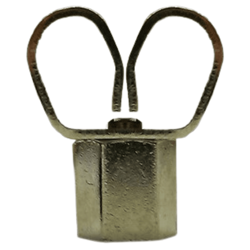 Hex Base / Buss Bar Clip 10-32 Thread Terminal (10pk) - Crown