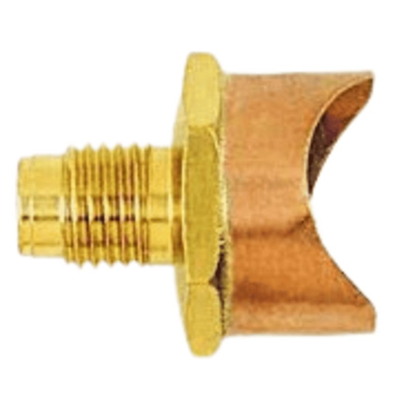 C&D braze-on self-piercing copper saddle valve for 3/4" tube 2PK