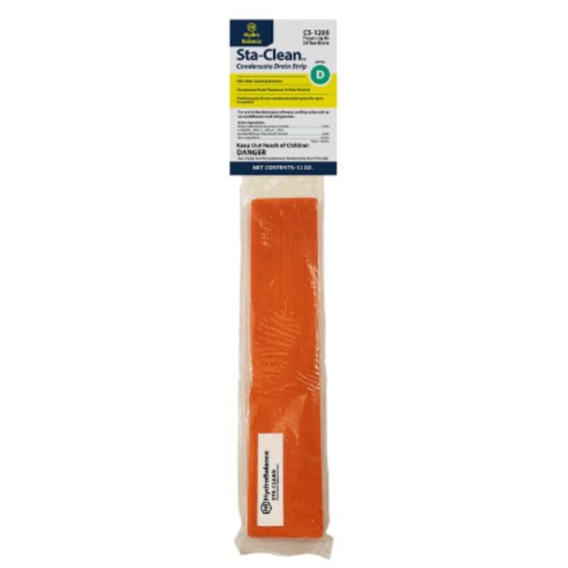 Produit nettoyant pour bac à condensats Sta-Clean Pan Strips 1 bande, 20 tonnes, (paquet de 12) - HydroBalance