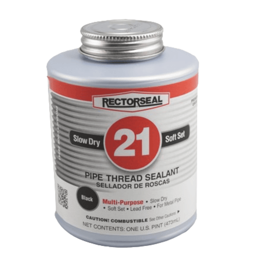 Rectorseal 28541, No. 21 pipe thread sealant, Pint Cans - 12PK