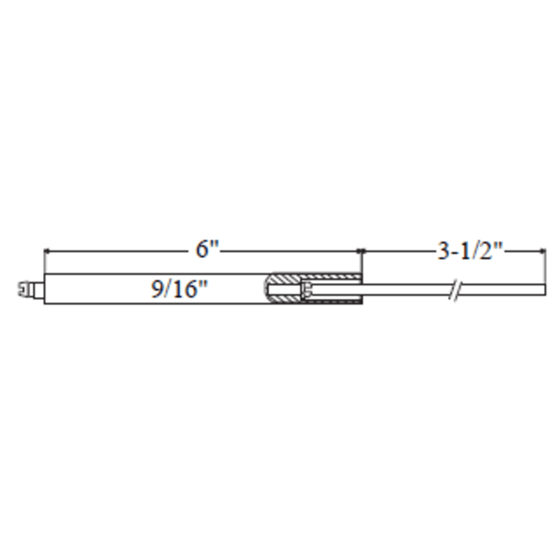 Electrode MIDCO  3175-71 / 16060  (Westwood WP-E5-232D) - Crown
