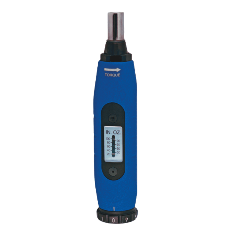 Williams Micro-Adjustable Torque Screwdriver, 1/4" Female Hex Drive, 5–40 in-lb