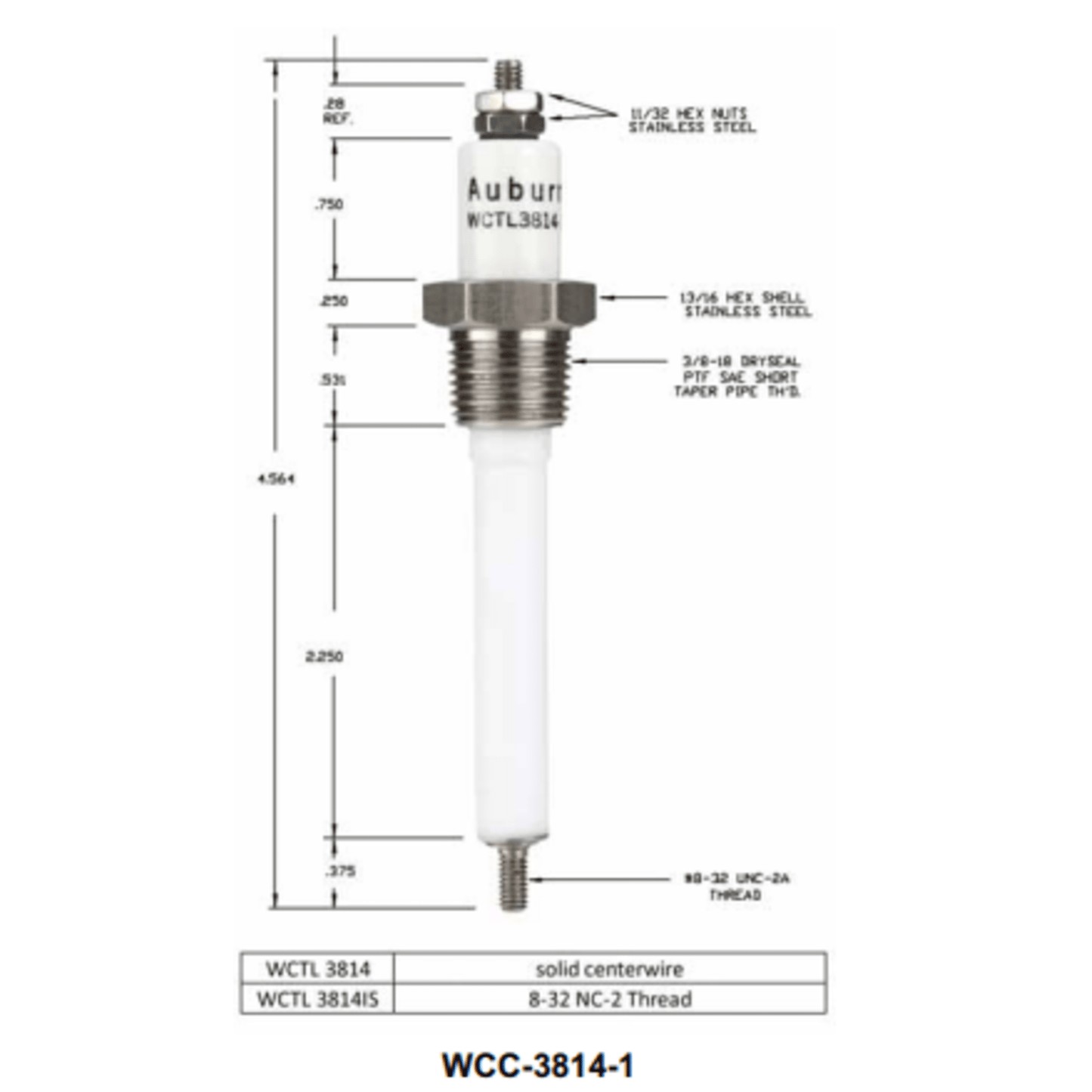 Auburn WCTL-3814 Liquid Level Sensor (CS13091)