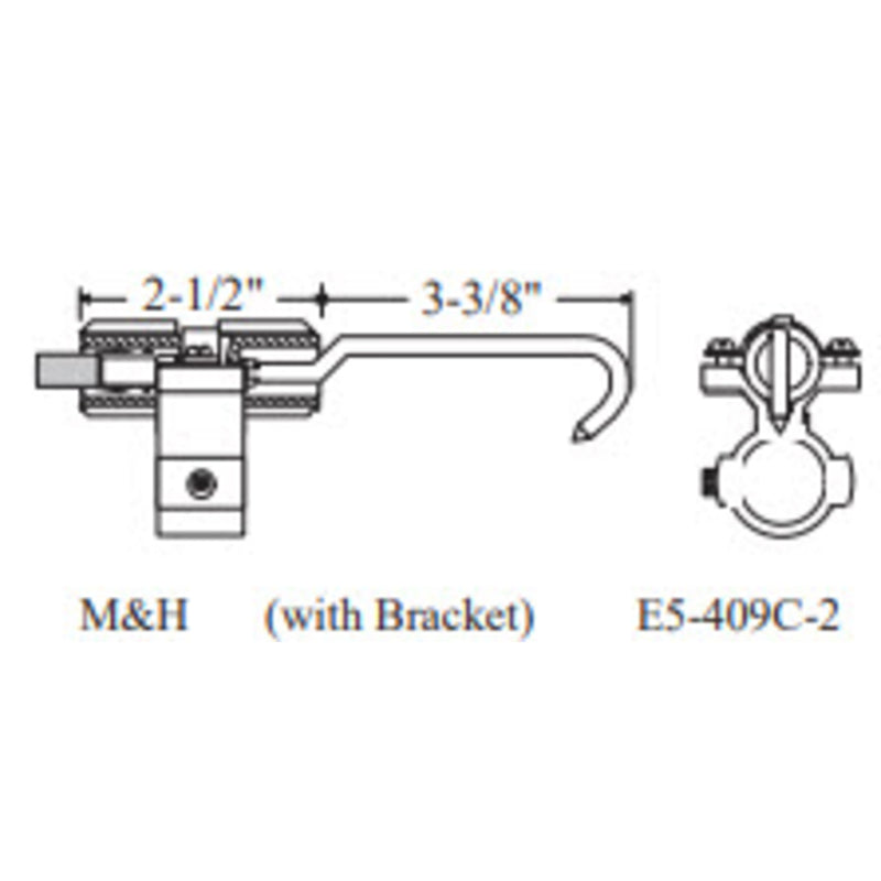 Electrode M&H 25215, 2pk (Crown Replacement for WP-E5-409C-2)