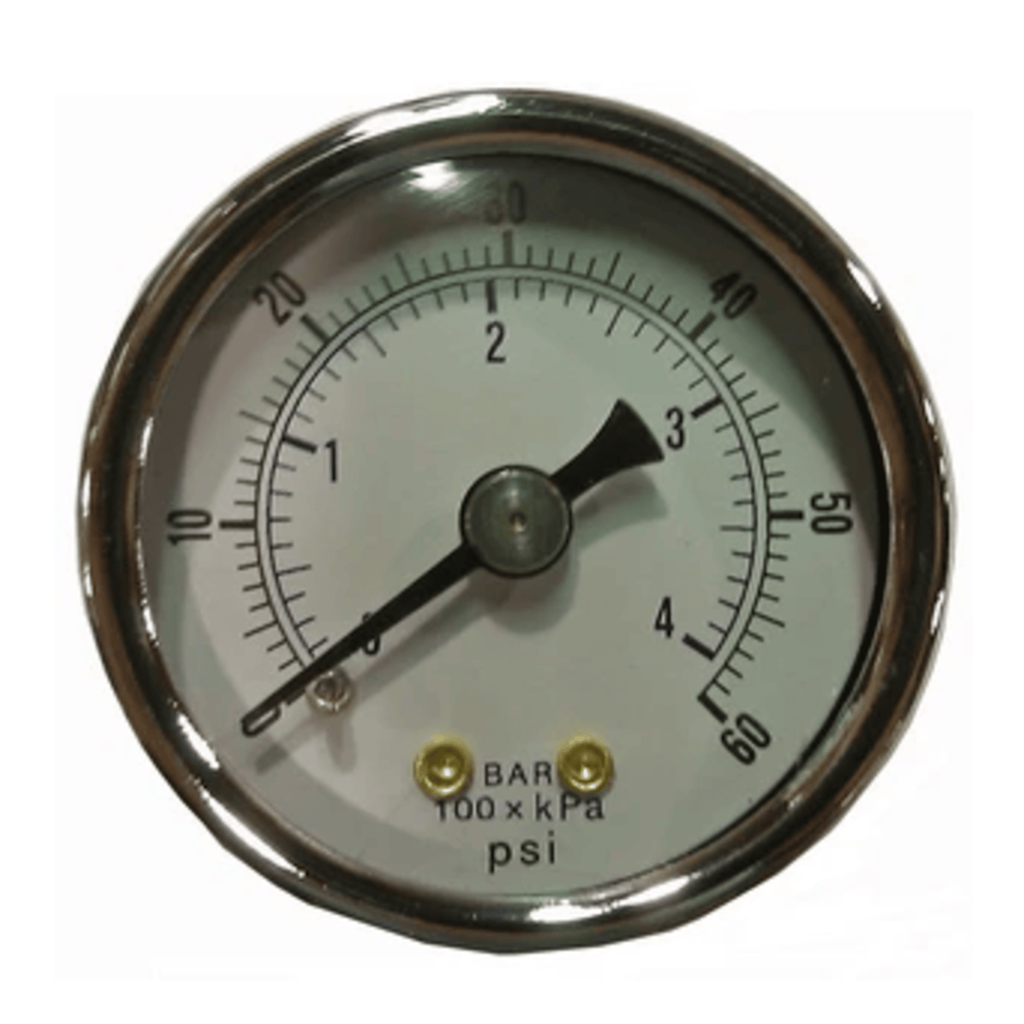 41466 - Crown - PSI 0-60psi,1.5 In. FACE, 1/8,CBM 0-60PSI, 1/8NPT, CBM,1.5 In. FACE (1EA)