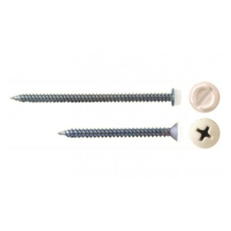 Phillips Oval ZIP-IN Screws  (250PG) - Malco