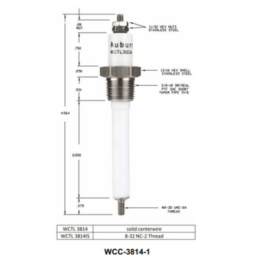 Auburn WCTL-3814 Liquid Level Sensor