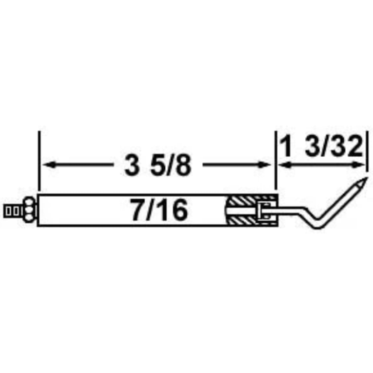 Crown 20250-02, ABC/Sunray Electrode 2PK