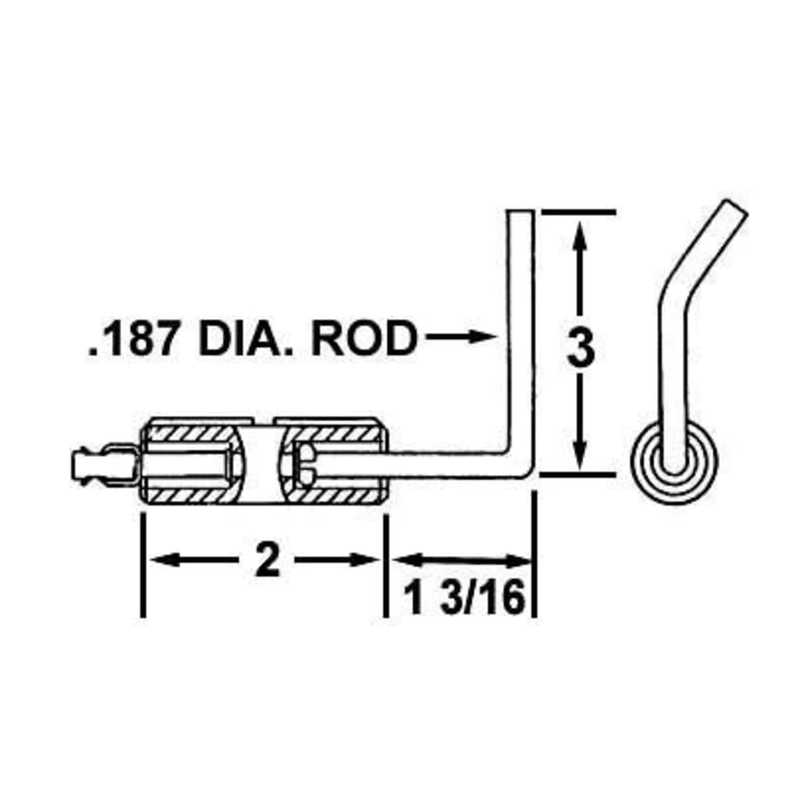 Electrode M.HONEYWELL * CM 64  (Replacement for Westwood WP-E5-409F) - Crown