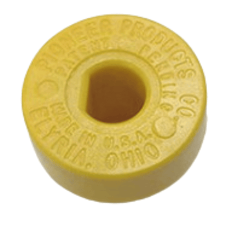 End Cap 3/8 - Yellow 41282  - Crown