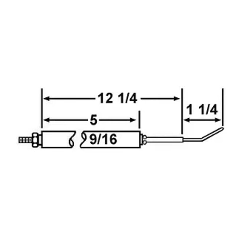 Electrode BECKETT * CB 10  (Replacement for Westwood WP-E5-153) - Crown