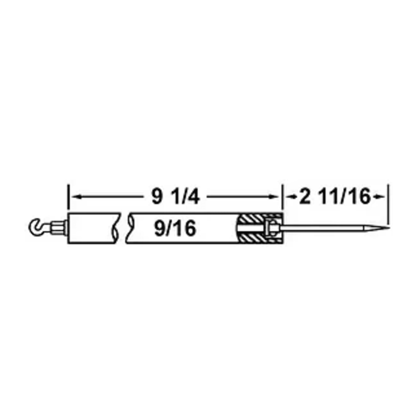 Electrode CLEAVER BROOKS 435-38  17244  (Replacement for Westwood WP-E5-205X) - Crown