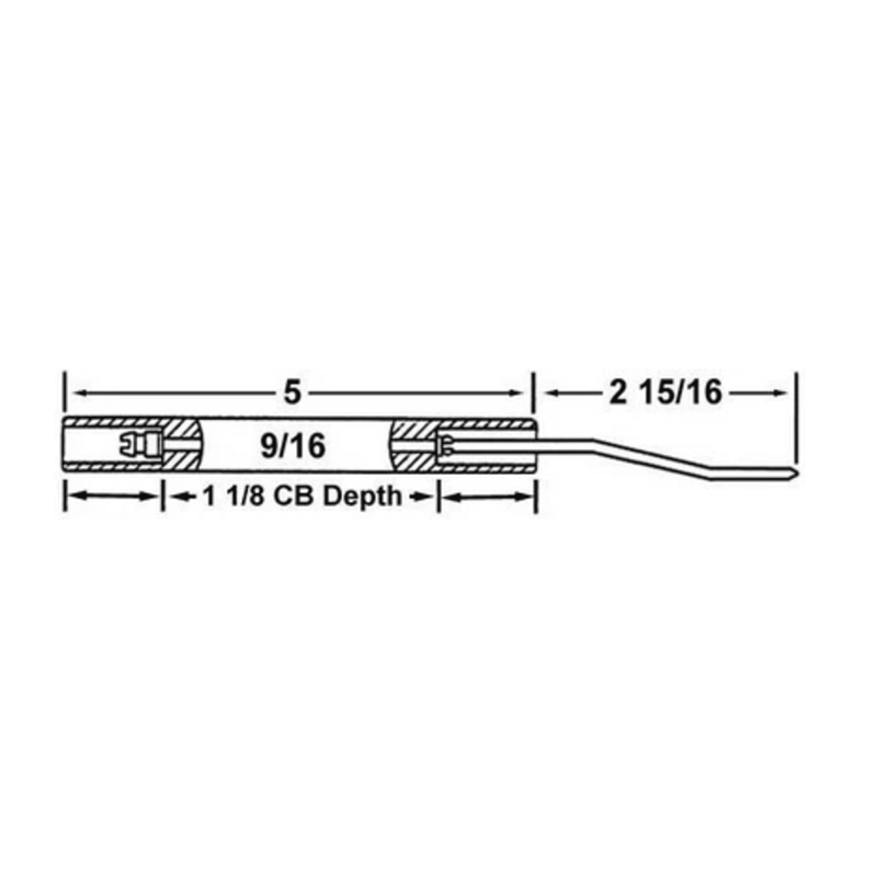 Electrode KEWANEE 309200000002 13050  - Crown