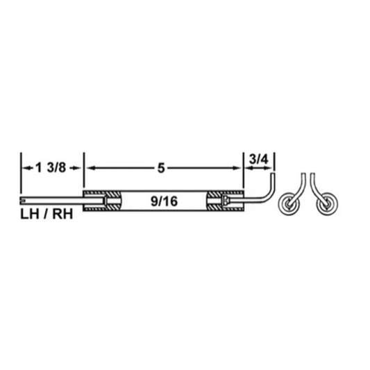 Crown 22087, Iron Fireman Electrode EACH