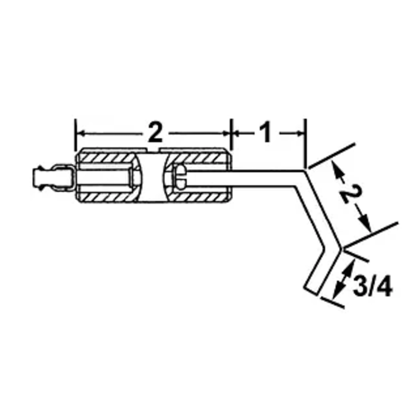 Electrode M.HONEYWELL * CM 47  (Replacement for Westwood WP-E5-409E) - Crown